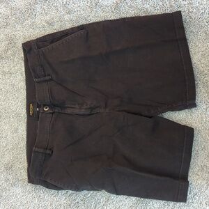 Flint and tinder shorts dark brown size 38